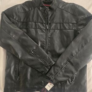 NWT Street Legal Motorcycle Leather Jacket Mens XL